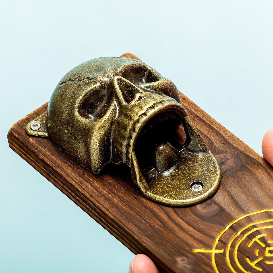 Schedel magnetische flesopener